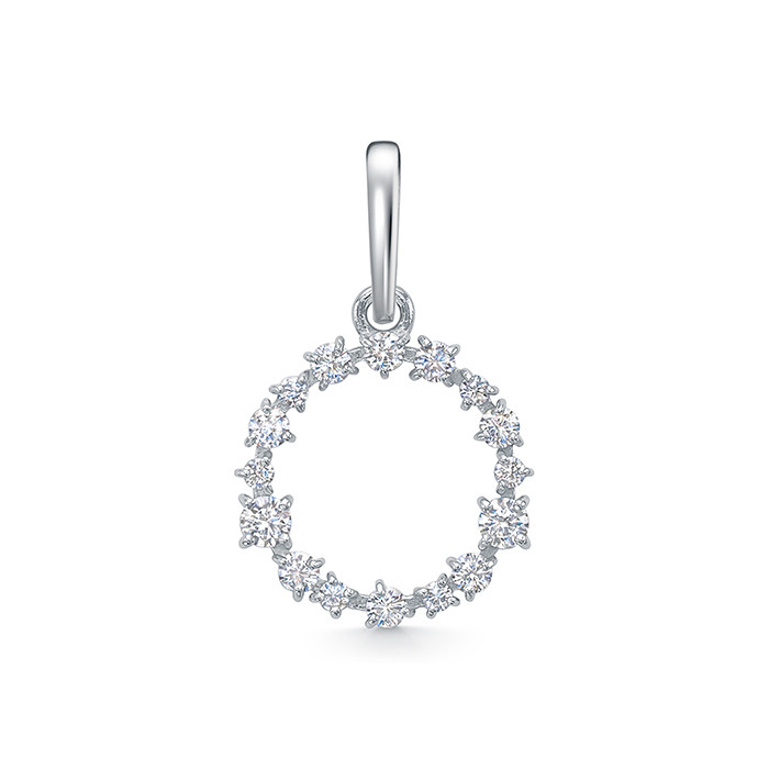 

Кулон из серебра Argentum Z3-10936, фианит, Z3-10936