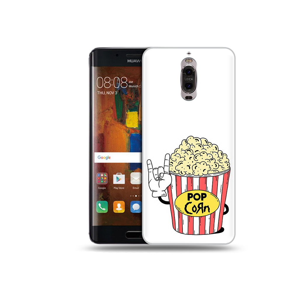 

Чехол MyPads Tocco для Huawei Mate 9 Pro крутой попкорн (PT50613.55.427), Прозрачный, Tocco