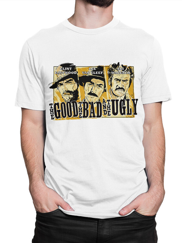 

Футболка мужская Dream Shirts Хороший Плохой Злой белая 3XL, Хороший Плохой Злой