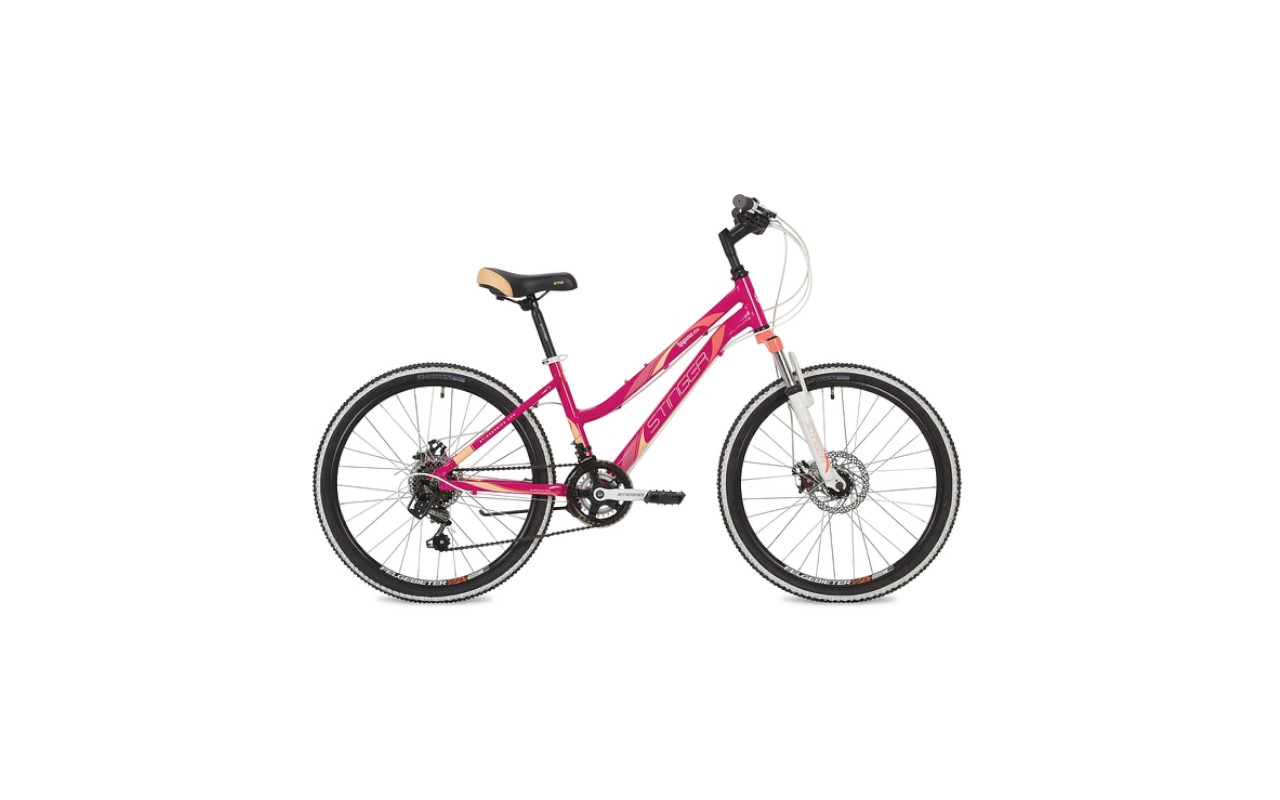 фото Подростковый велосипед stinger laguna d 24" (2021)(12 / розовый/12)