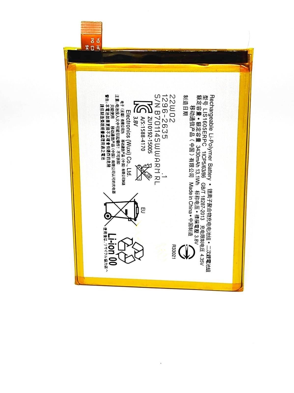 

Аккумулятор для телефона LIS1605ERPC Sony Xperia Z5 Premium Dual мАч 3430