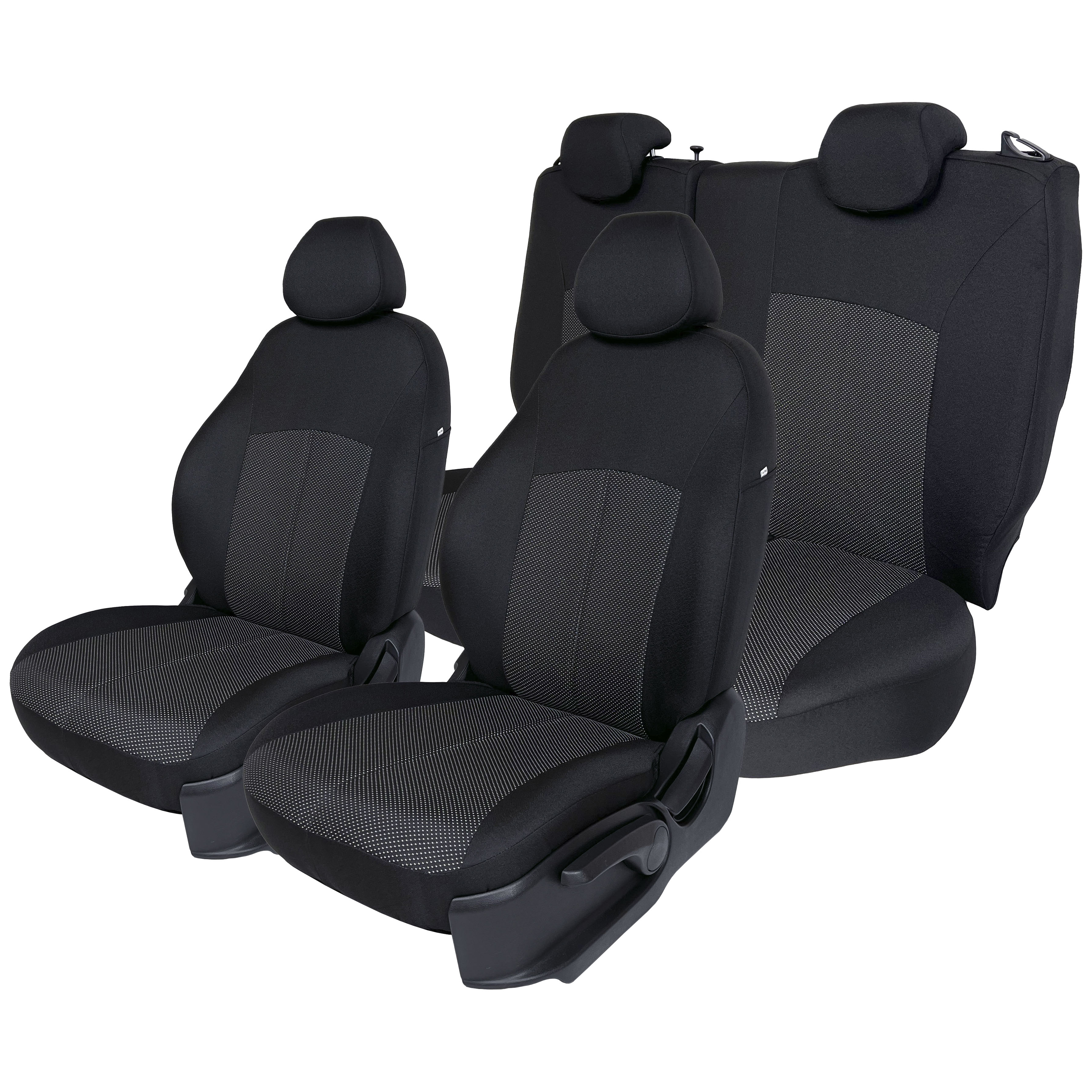 

TREND ША2-ЖЧ Чехлы Chevrolet Aveo 12-15 жаккард спинка 1/2 черные Ростов, Черный
