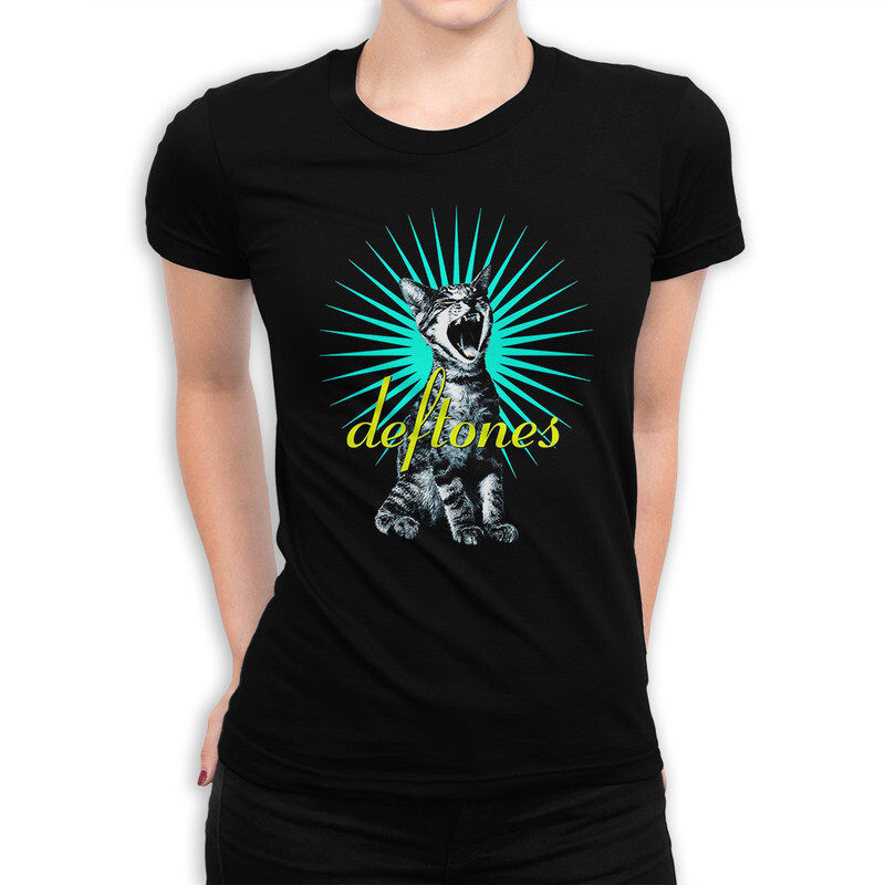 

Футболка женская Dream Shirts Deftones 555968111 черная 3XL, "Deftones" 555968111