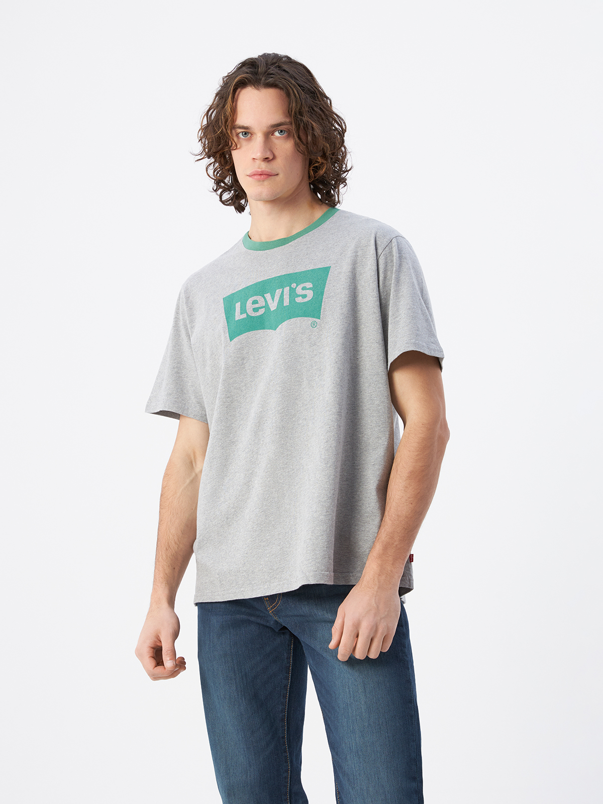 

Футболка мужская Levi's 16143-0709 серая XL, Серый, 16143-071