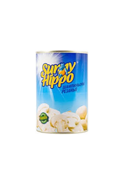 

Шампиньоны Sunny Hippo резаные 425 г