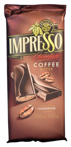 

Шоколад Спартак Impresso с кофейной начинкой