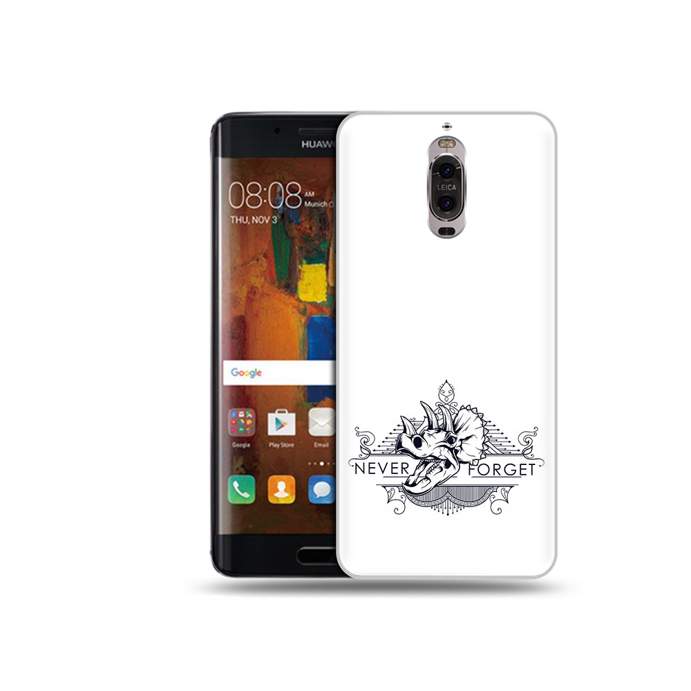 

Чехол MyPads Tocco для Huawei Mate 9 Pro логотип носорога никогда не забуду, Прозрачный, Tocco