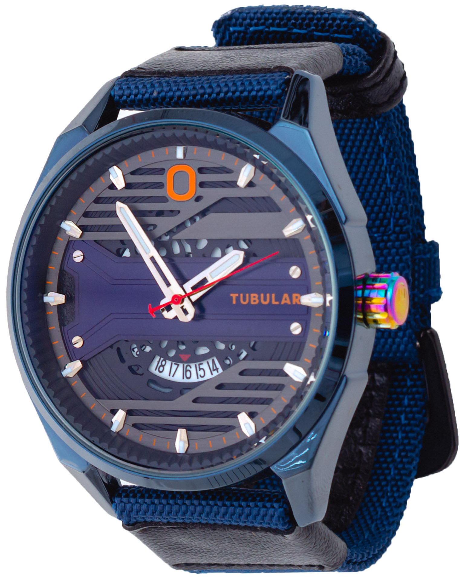 Наручные часы мужские TUBULAR 1034BLBLBLGR синие