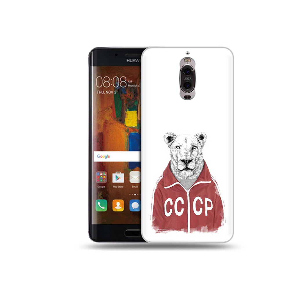 

Чехол MyPads Tocco для Huawei Mate 9 Pro львица ссср (PT50613.55.450), Прозрачный, Tocco