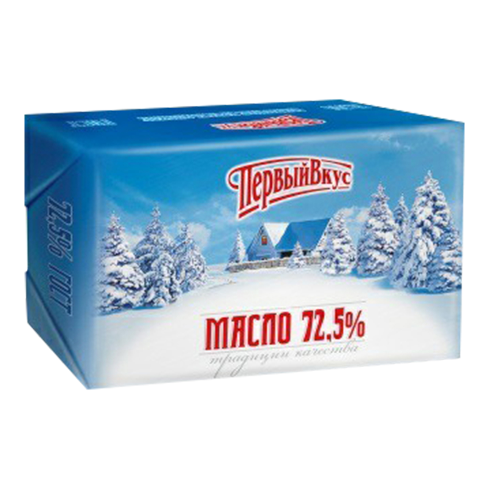 фото Сливочное масло первый вкус крестьянское 72,5% бзмж 180 г