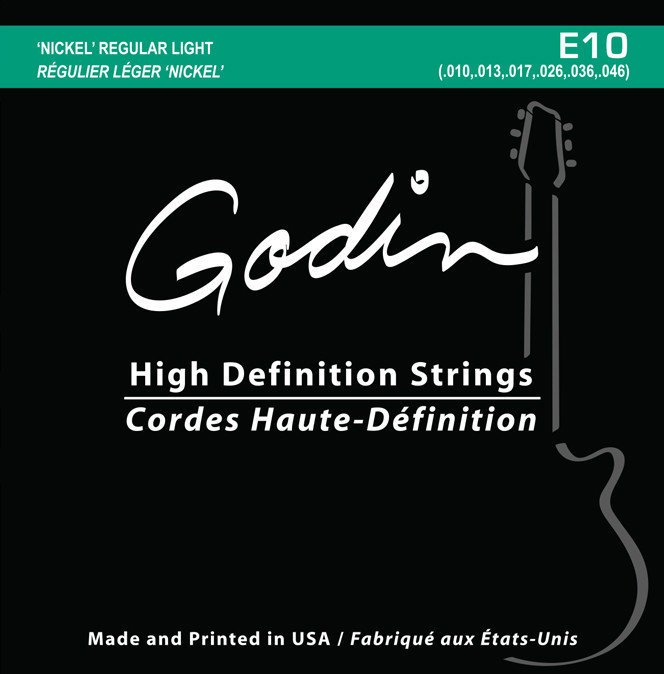 Струны для электрогитары Godin 008964 E-10