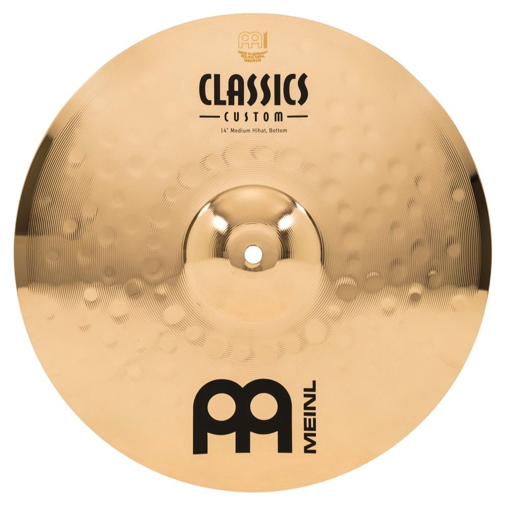 

Тарелка для ударной установки Meinl 14" Medium Hi-Hat Classics Custom, 14" Medium Hi-Hat Classics Custom