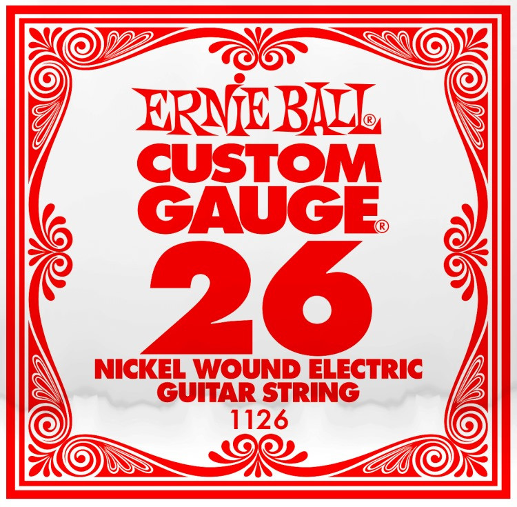 фото Струны для электрогитары ernie ball 1126