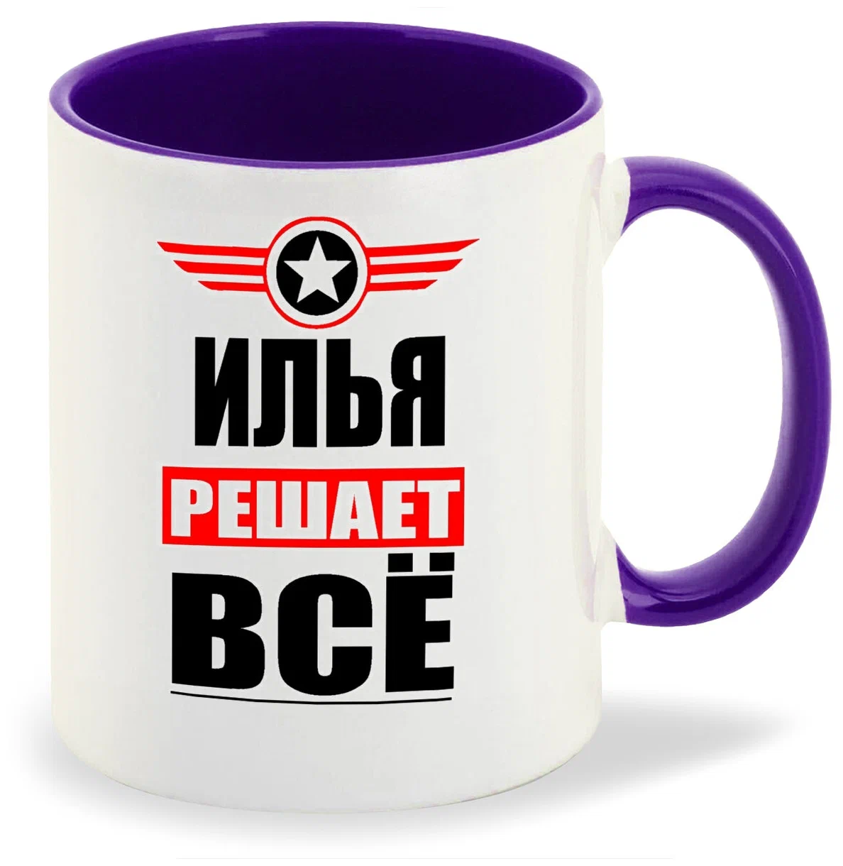 

Кружка CoolPodarok ИЛЬЯ решает все