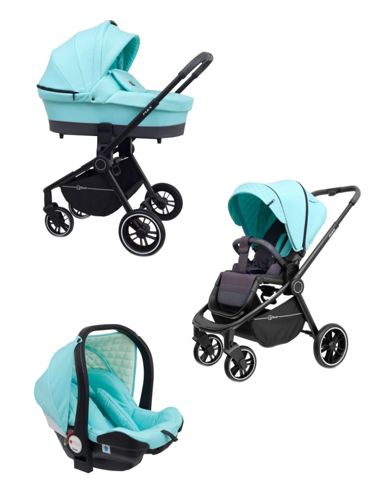 

Коляска универсальная 3 в 1 Rant Flex 2021 Aruba Blue