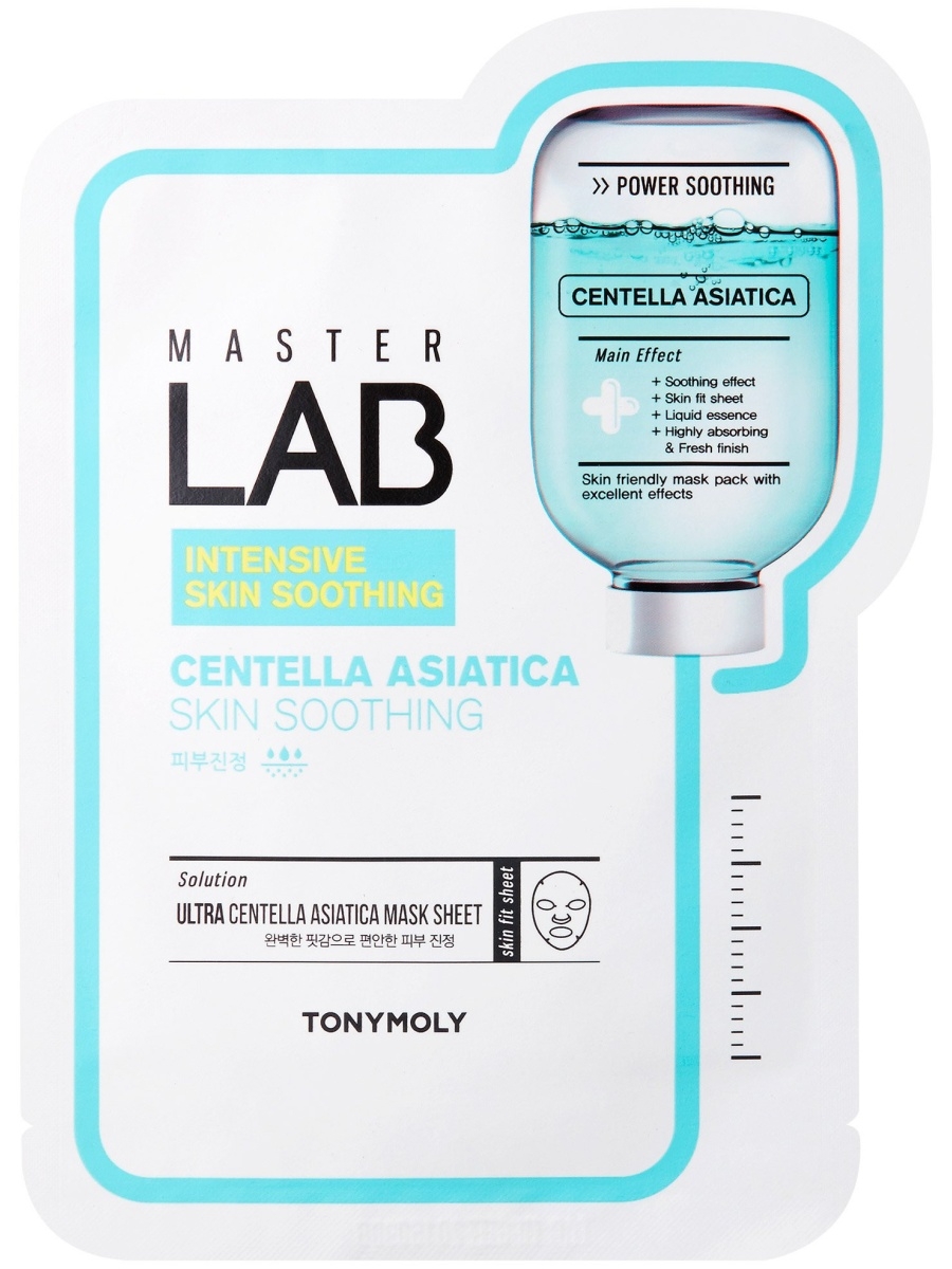 

Тканевая маска для лица TONYMOLY с экстрактом центеллы азиатской