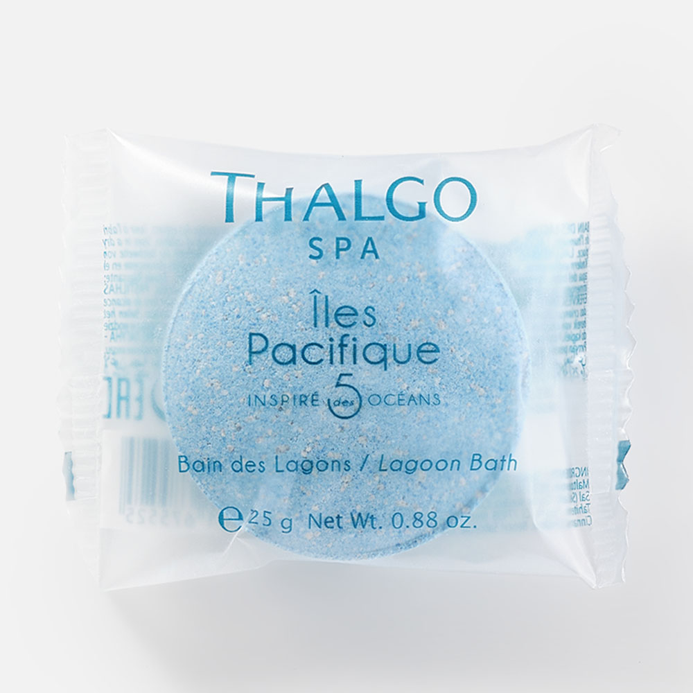 Таблетки для ванны Thalgo Spa Lagoon Bath шипучие, голубые 6 шт. по 25 г