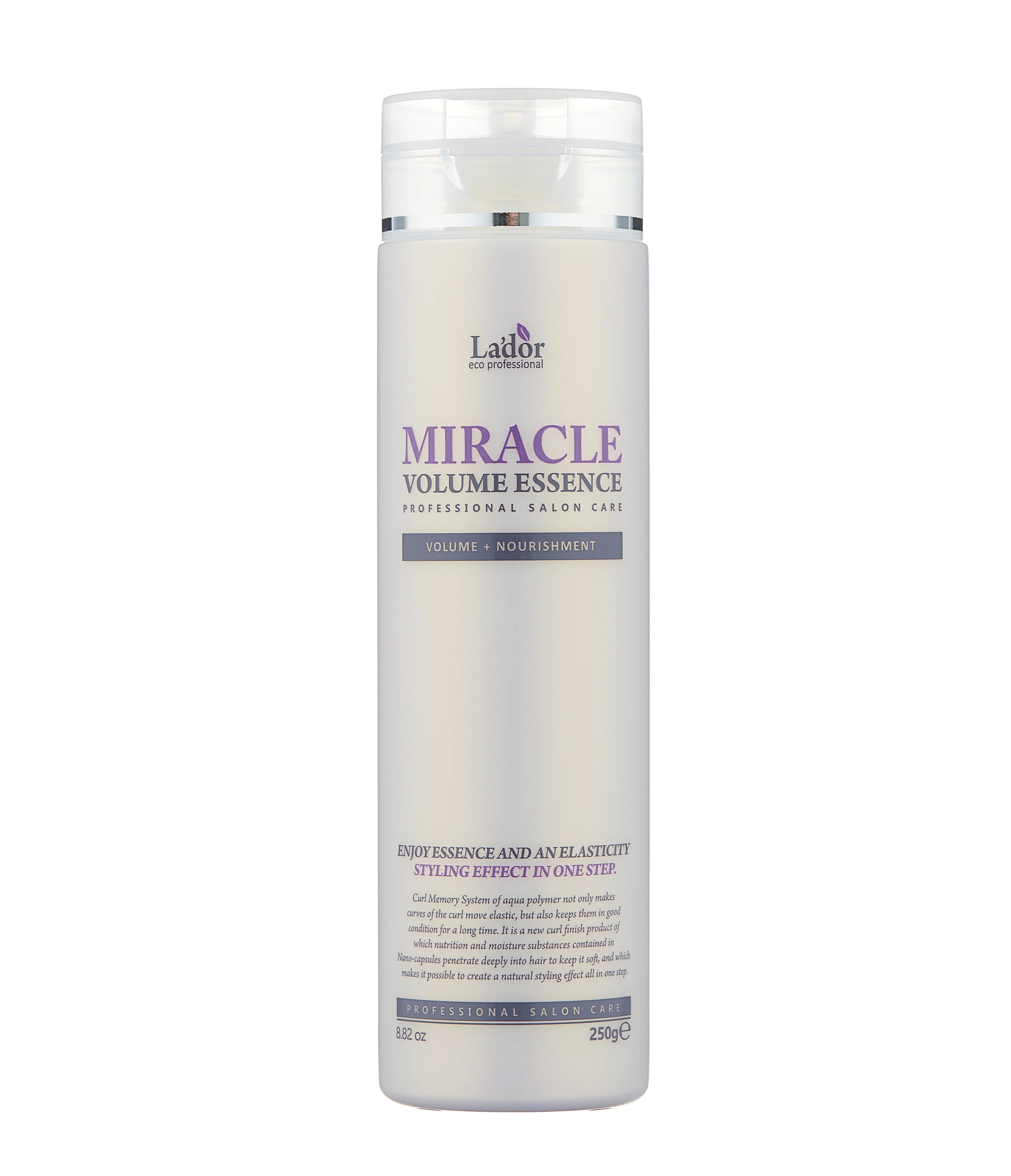 Эссенция для фиксации и объема волос La'dor Miracle Volume Essence 250 г wella professionals пена сильной фиксации для укладки волос extra volume eimi 75 мл