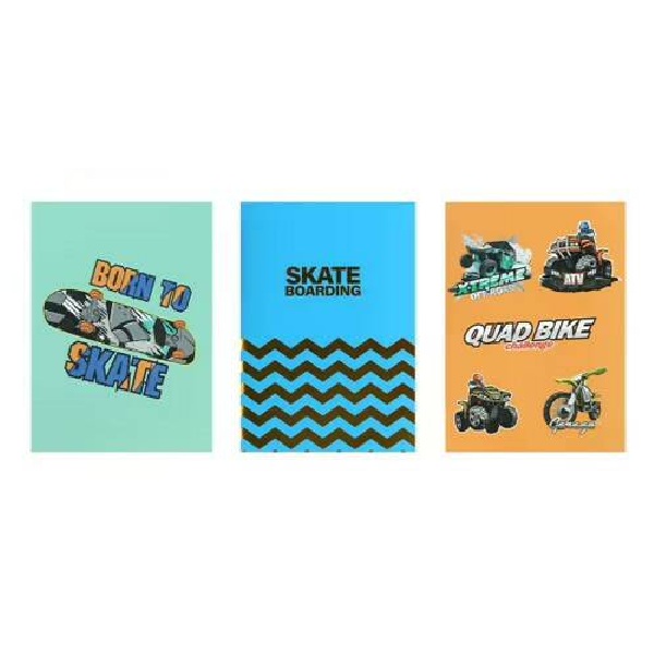 

Набор тетрадей общих в клетку Лента Kids Motor, 32 л., 3 шт.