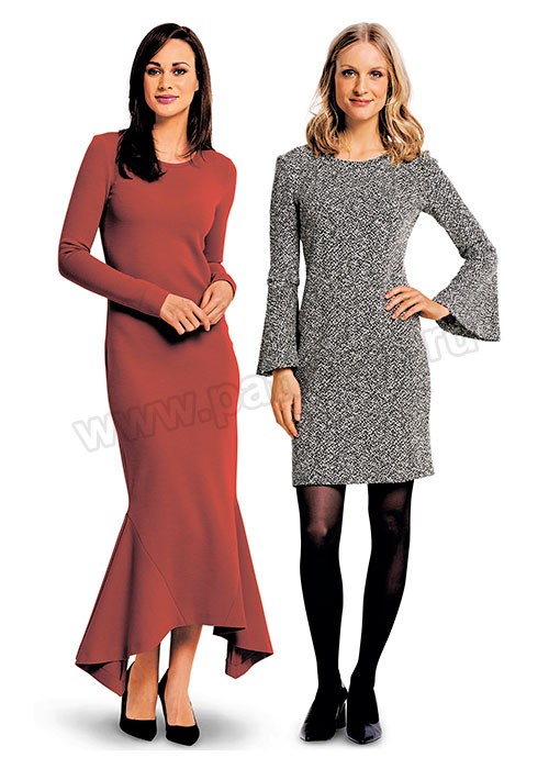 

Выкройка Burda №6364 — Платье