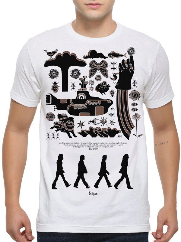 фото Футболка мужская dreamshirts the beatles - abbey road белая 3xl