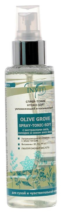 фото Тоник для лица invit hydro mist olive grove 401-05 110 мл