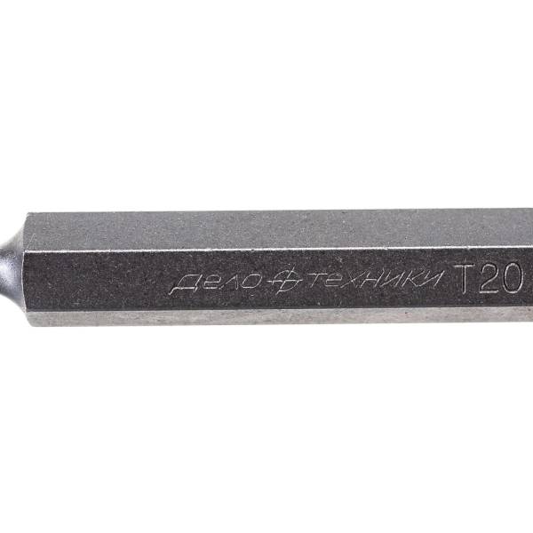 Вставка TORX T20 3/8 дюйма, длина 75 мм Дело Техники 626220
