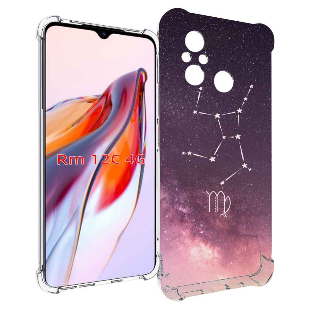 

Чехол MyPads знак зодиака дева 4 для Xiaomi Redmi 12C / Poco C55, Tocco