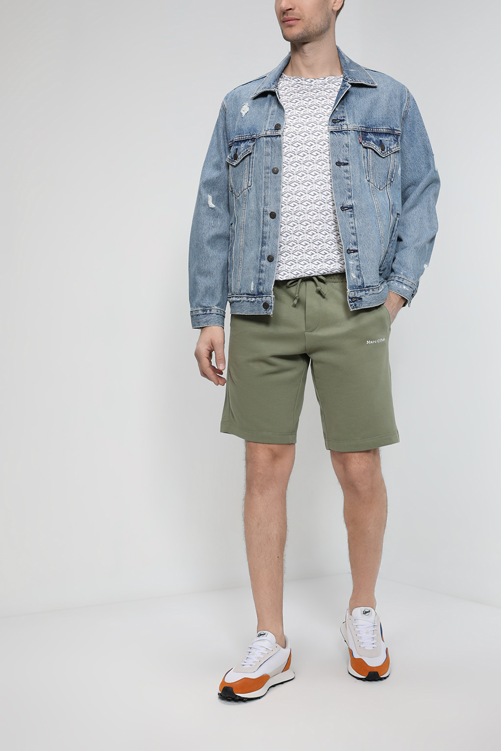 

Шорты мужские Marc O’Polo M23407717012 зеленые L, Зеленый, M23407717012