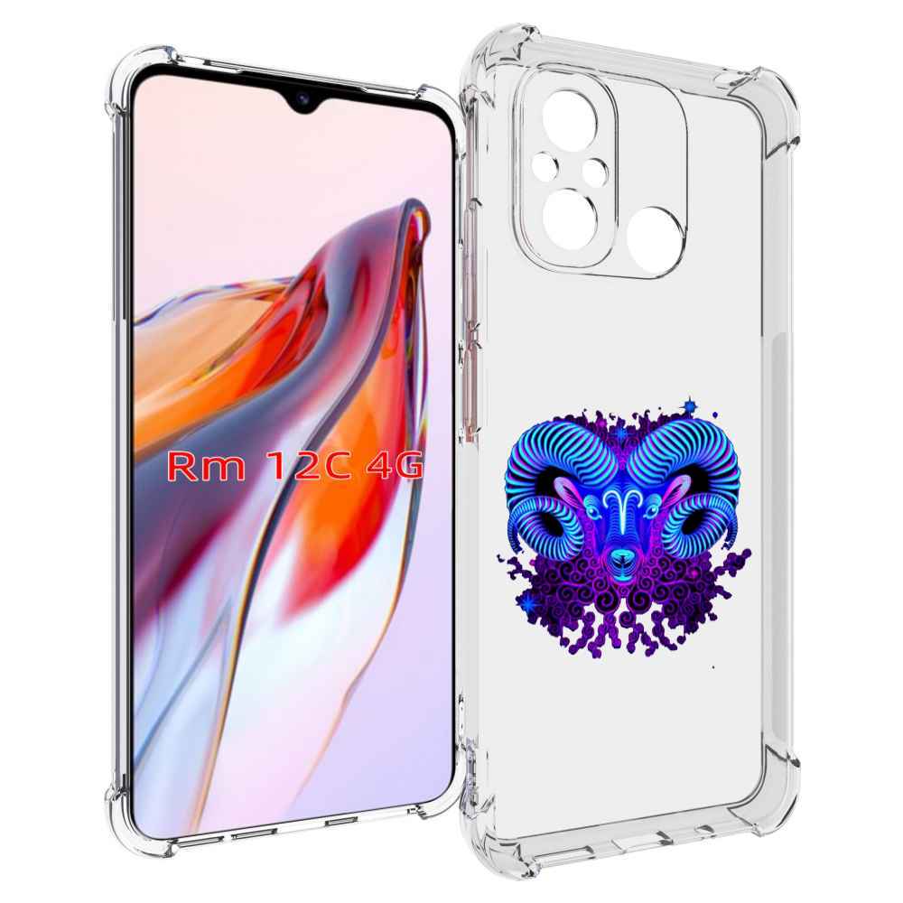 

Чехол MyPads знак зодиака овен 2 для Xiaomi Redmi 12C / Poco C55, Tocco