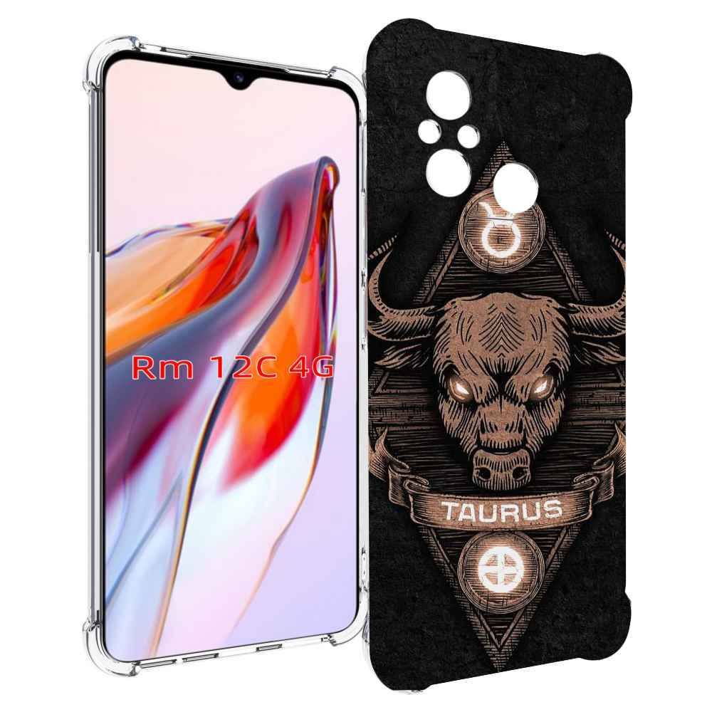 

Чехол MyPads знак зодиака телец 2 для Xiaomi Redmi 12C / Poco C55, Tocco
