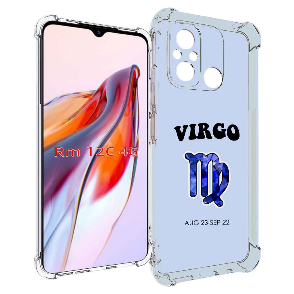 

Чехол MyPads знак-зодиака-дева-1 для Xiaomi Redmi 12C / Poco C55, Tocco