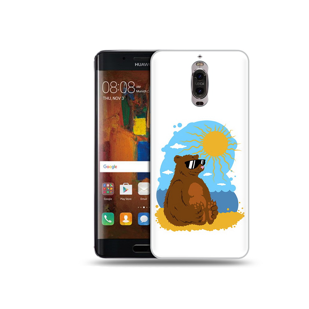 

Чехол MyPads Tocco для Huawei Mate 9 Pro медведь на чиле (PT50613.55.468), Прозрачный, Tocco