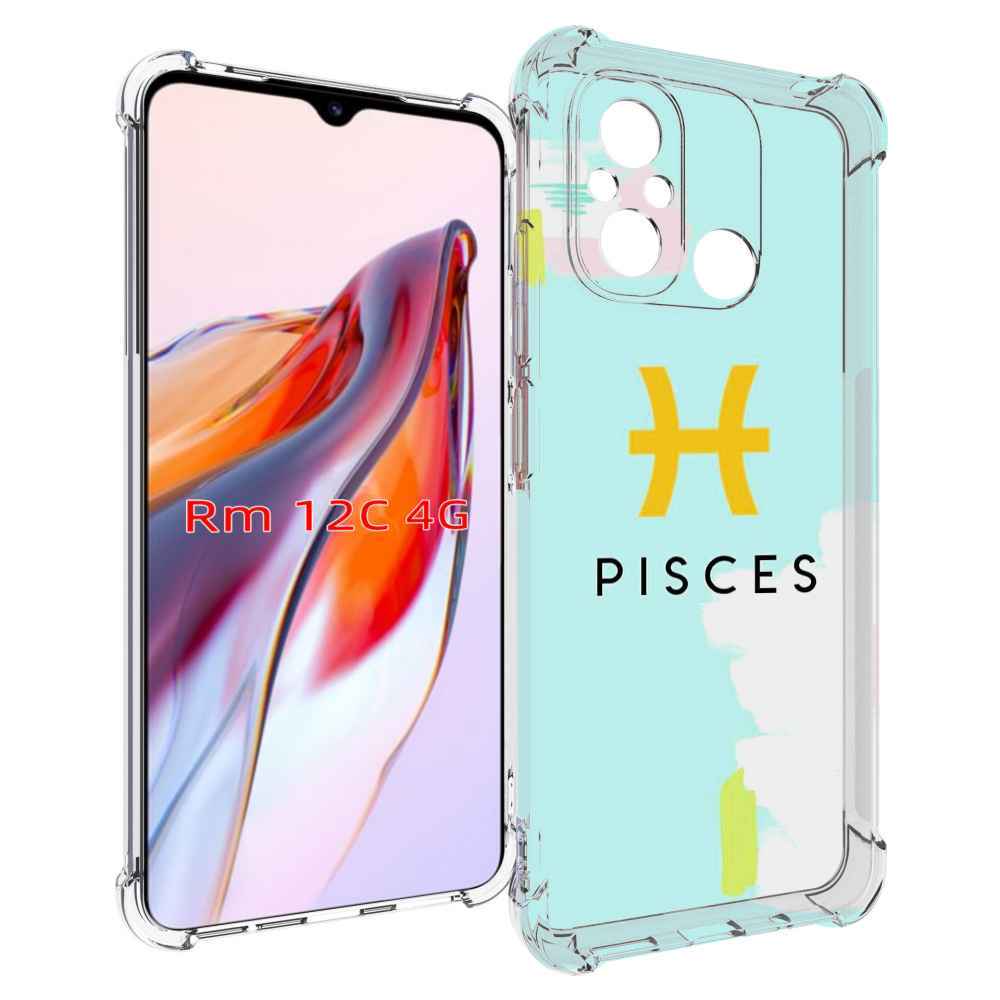 

Чехол MyPads знак-зодиака-рыбы-2 для Xiaomi Redmi 12C / Poco C55, Tocco