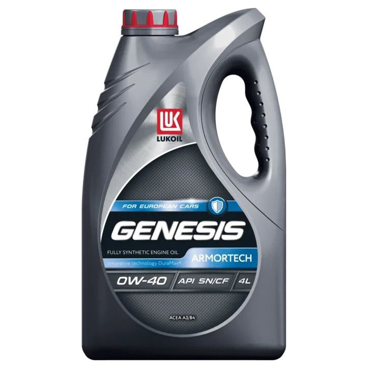 фото Моторное масло lukoil genesis armortech 0w-40 4л