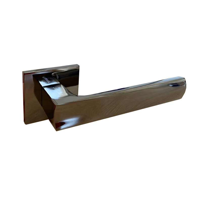 

Ручка раздельная Trodos "845" квадрат 03, черный никель, 845