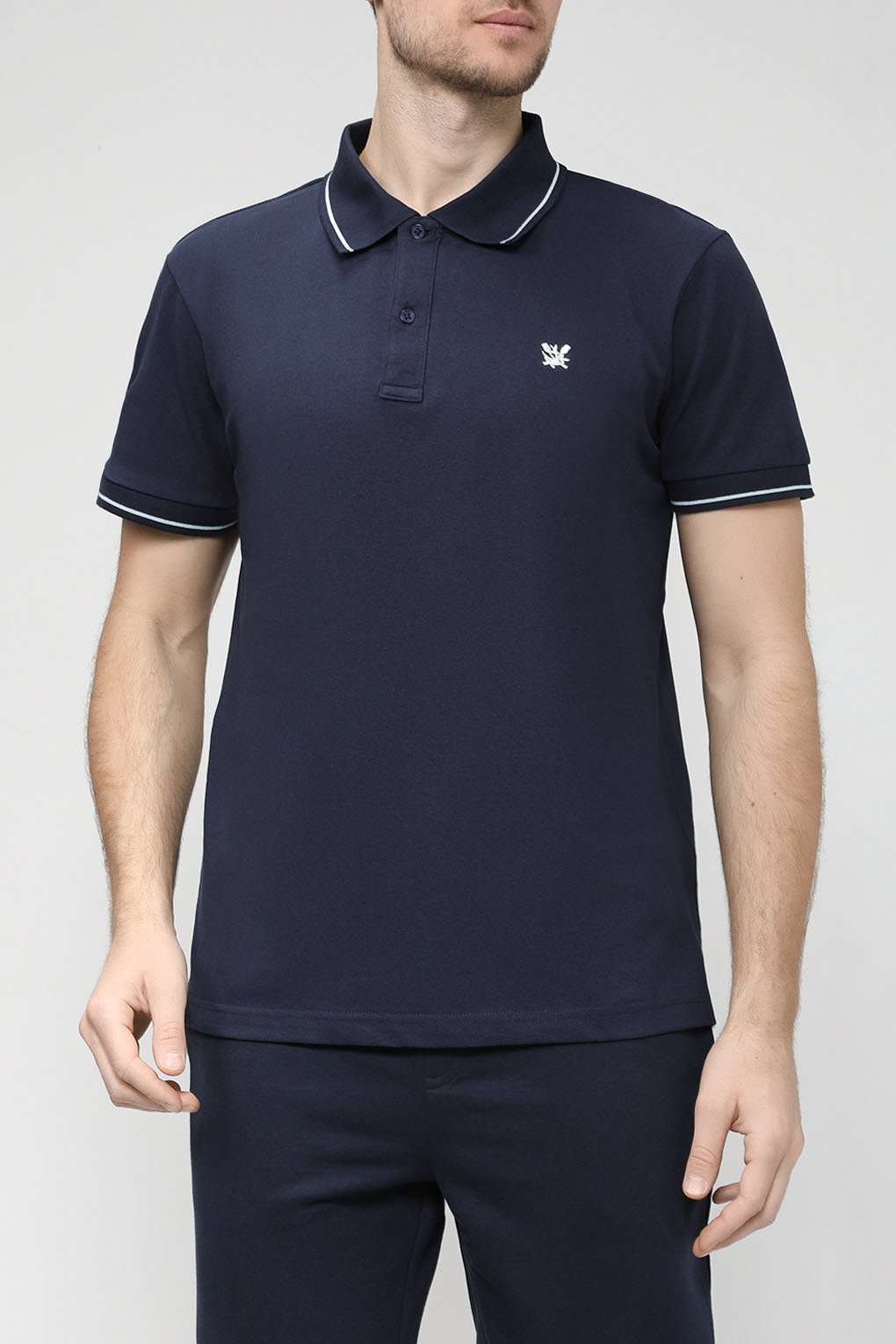 

Футболка мужская MARCO DI RADI MDR230212185 синяя 2XL, MDR230212185