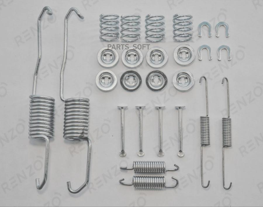 Монтажные комплекты барабанного тормоза, rfk187 RENZO RFK187