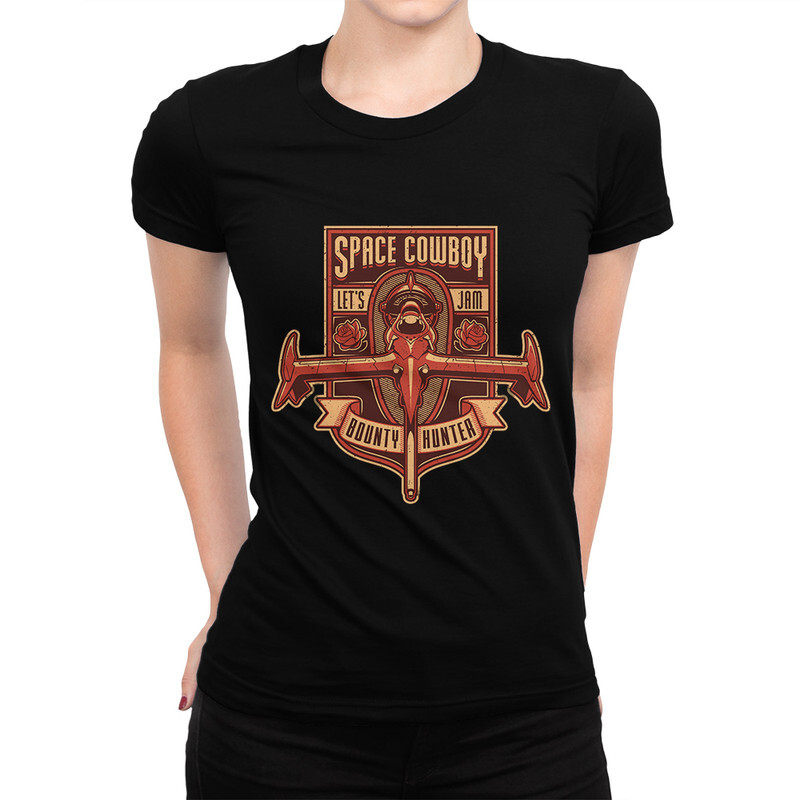 

Футболка женская Dream Shirts Ковбой Бибоп - Cowboy Bebop 555998111 черная 3XL, Ковбой Бибоп - Cowboy Bebop 555998111