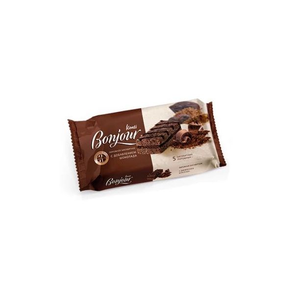 

Пирожное Bonjour Konti бисквитное с шоколадом 150 г