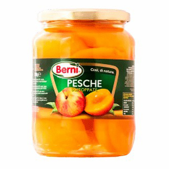

Персики Berni в сиропе 700 г