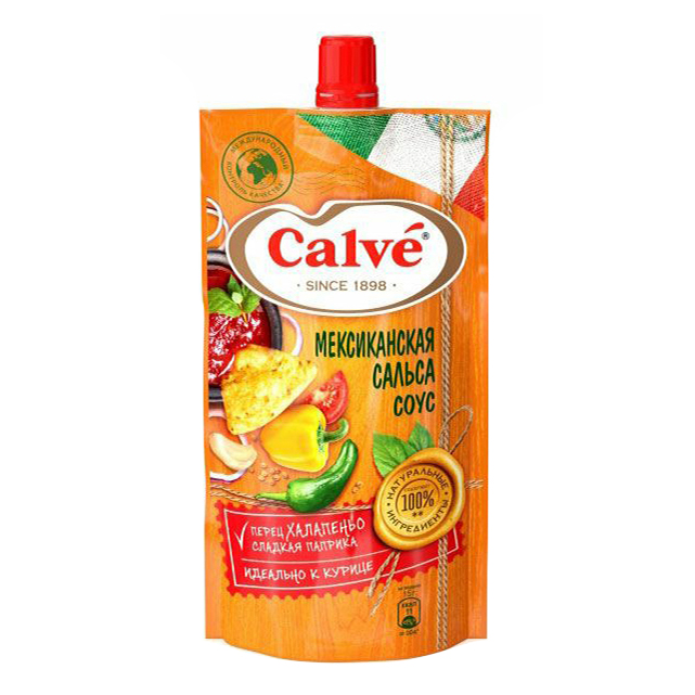 Соус Calve Мексиканская сальса 230 г