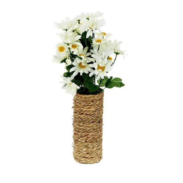 

Цветок искусственный Gloria Garden Белые ромашки белый 7,5 x 7,5 x 40 см