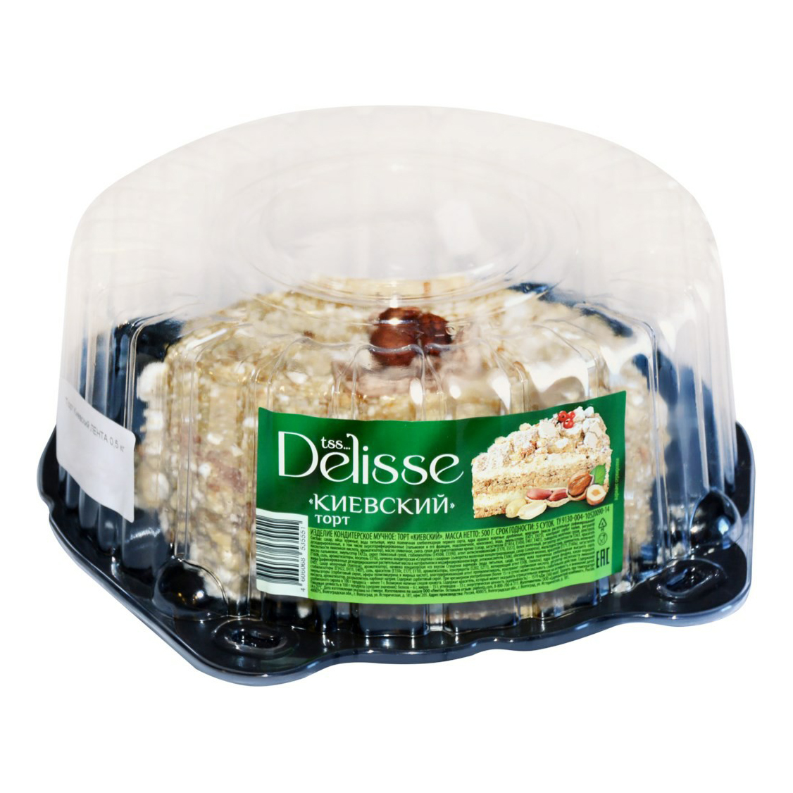 

Торт Delisse Киевский 480 г
