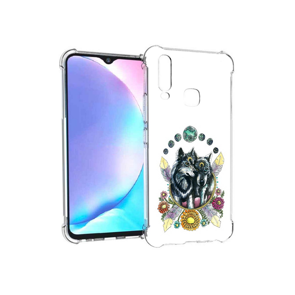 

Чехол MyPads Tocco для Vivo Y17 красивые волки абстракция (PT136369.382.408), Tocco