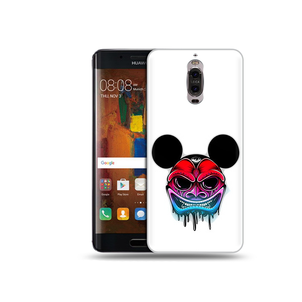 

Чехол MyPads Tocco для Huawei Mate 9 Pro микки в маске (PT50613.55.473), Прозрачный, Tocco