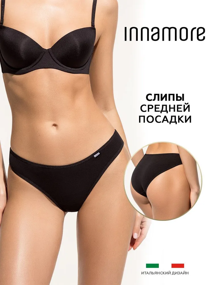 Трусы женские Innamore BD33057 черные 3 661₽