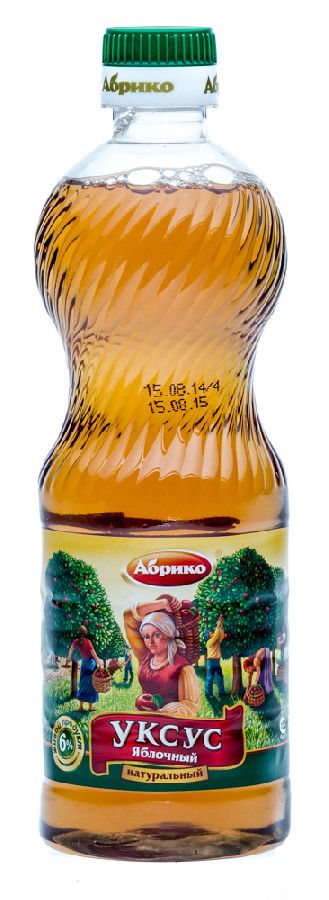 Уксус Абрико яблочный натуральный 6% 500 мл