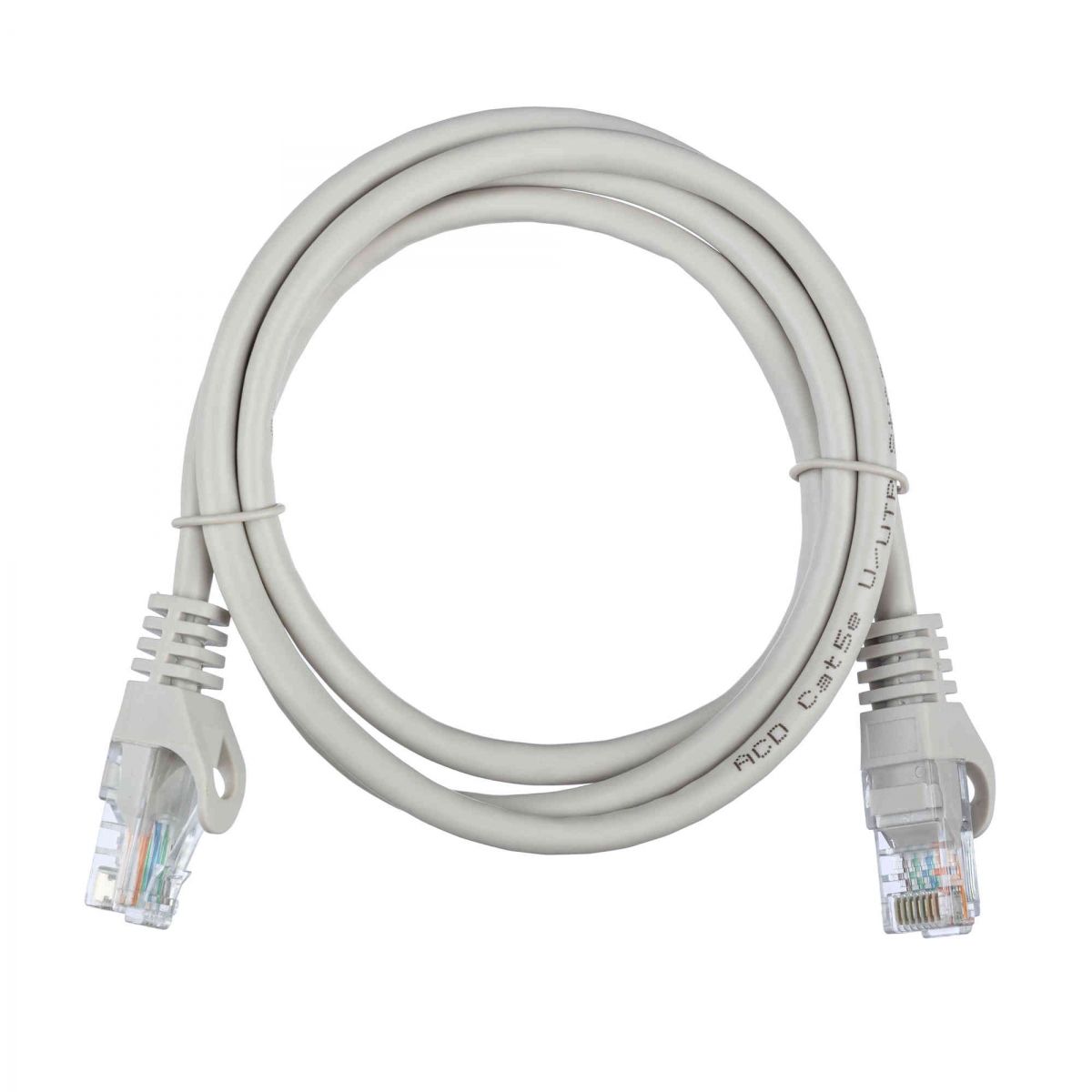 

Патч-корд ACD RJ45 вилка-вилка 1м (ACD-LPU5E-10A) серый