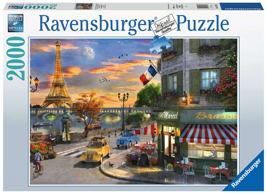 

Пазл Ravensburger 2000 Закат в Париже, арт.16716